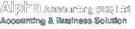 Alpha Accounting logo